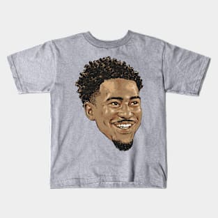 Bryce Young Carolina Portrait Kids T-Shirt